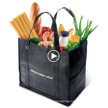 Eco-friendly non-woven fabric perforated punching tote bag